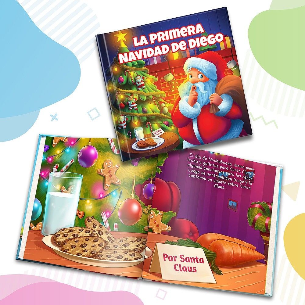 "La primera Navidad" Libro de cuentos personalizado - MX|US-ES|ES