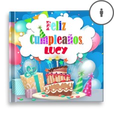 "Feliz Cumpleaños" Libro de cuentos personalizado - ES