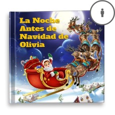 "Noche antes de Navidad" Libro de cuentos personalizado - ES
