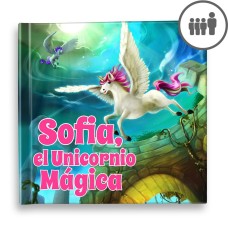"El unicornio mágico" Libro de cuentos personalizado - ES