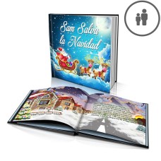 "Salvando la Navidad" Libro de cuentos personalizado - ES