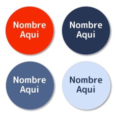 Nautica Shoe Dot Labels - Spanish