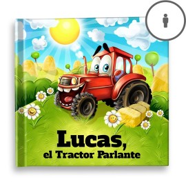"El tractor parlante" Libro de cuentos personalizado