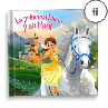 "La princesa y el poni" Libro de cuentos personalizado - ES