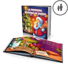 "La primera Navidad" Libro de cuentos personalizado